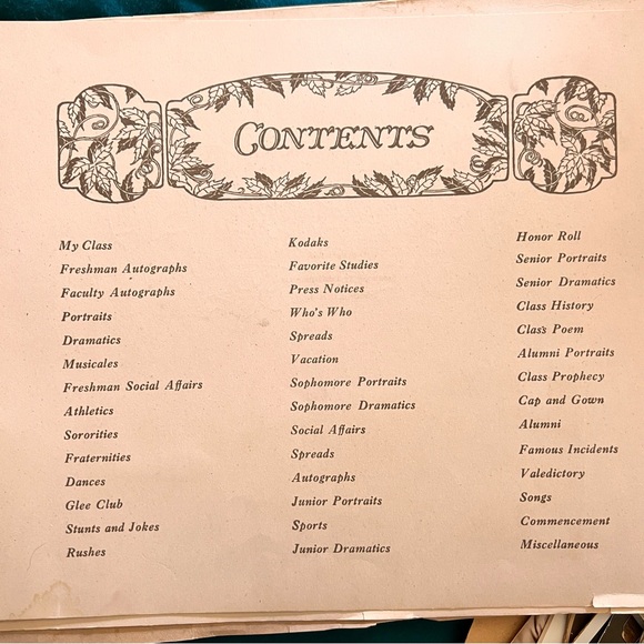 Antique Scrapbook  1928’ 10X14” 16 Pages Front & Back Pages Are In Nice Cond. - Picture 5 of 16